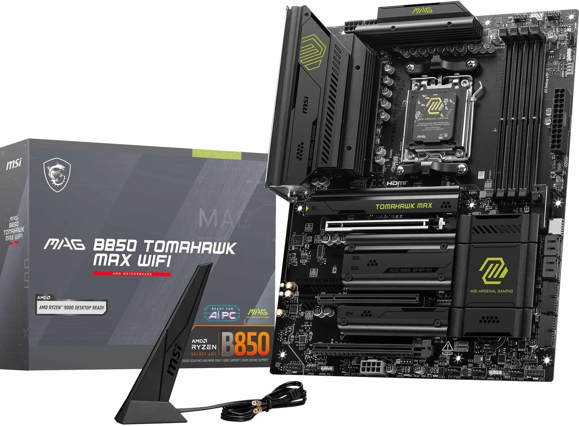 MSI MAG B850 TOMAHAWK MAX WIFI Review: AM5 Tested