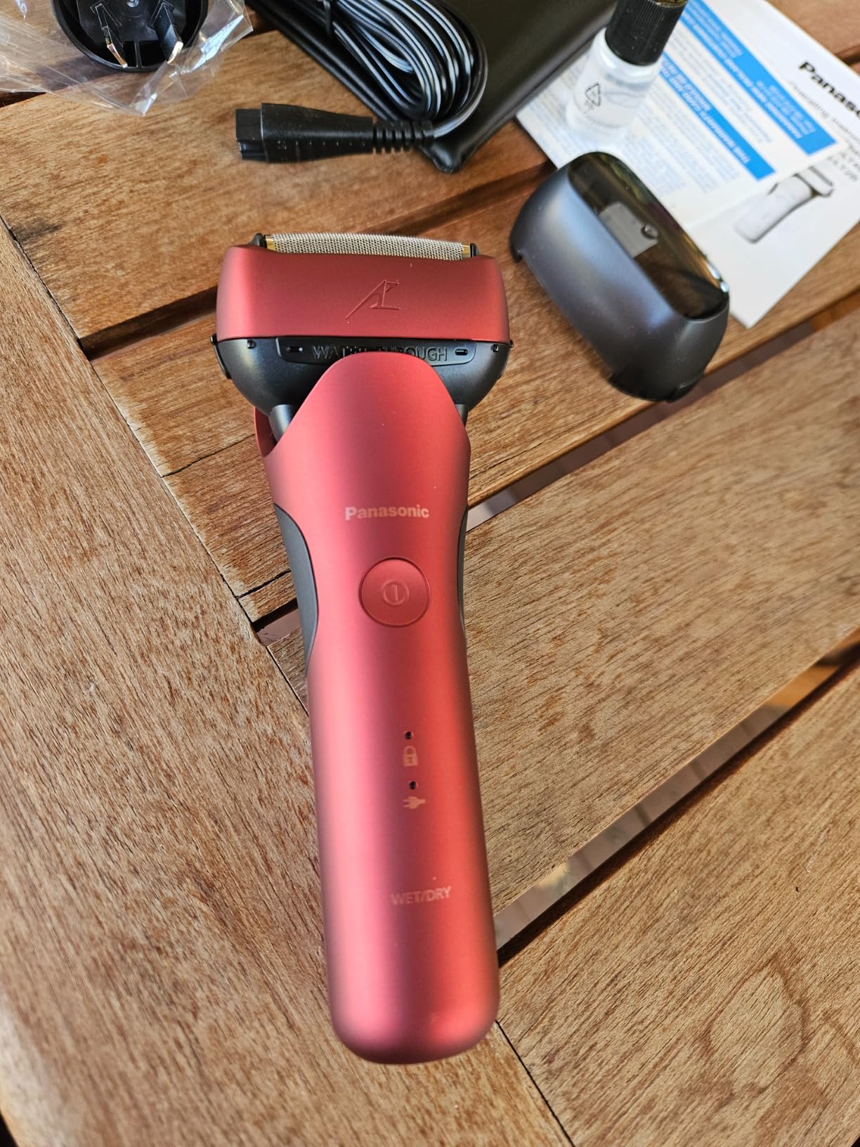 Panasonic 3 Blade Wet/Dry Shaver with Beard Sensor Technology, Flexible ...