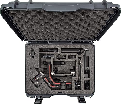Miniatura 6 de Nanuk Estuche rígido impermeable 930 con inserto personalizado para DJI Ronin S3, S3 Combo, S3 PRO, S3 PRO Combo - Grafito