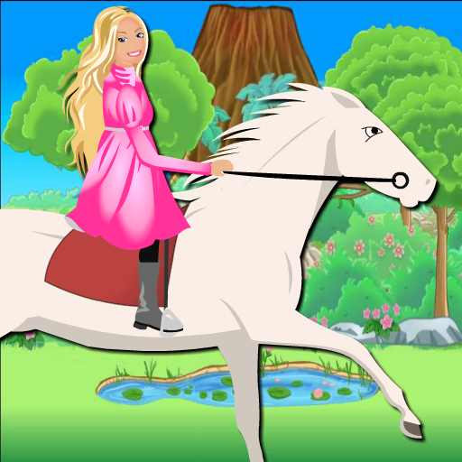 For everbody Princess White Horse Ride