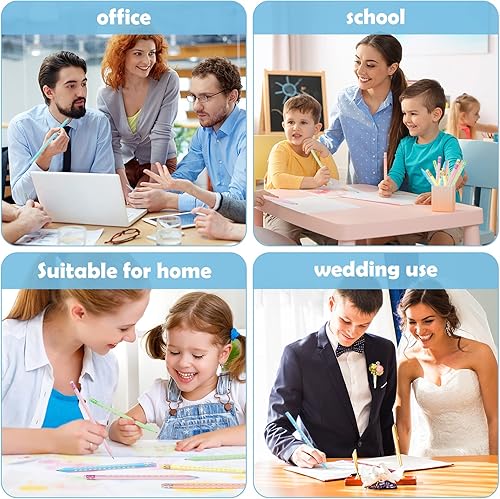 Miniatura 7 de Ainiv Lápices #2 HB, lápices número 2 con borrador, 30 lápices de grafito, lápices de madera, 30 lápices de regalo para niños, adultos, escuela,