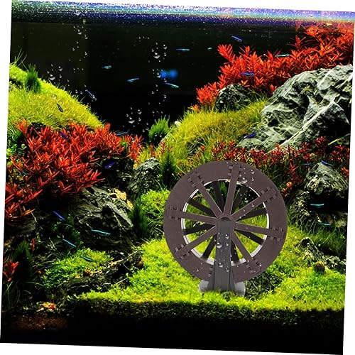 Miniatura 7 de Fuente de agua rueda de trabajo Accesorios de escritorio Mini decoración de escritorio de trabajo Rueda de agua pequeña Rueda de agua Micro Rueda de