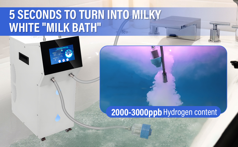 Amazon.com : HNZXIB Hydrogen Water Bath Machine, Nano Bubble Bath