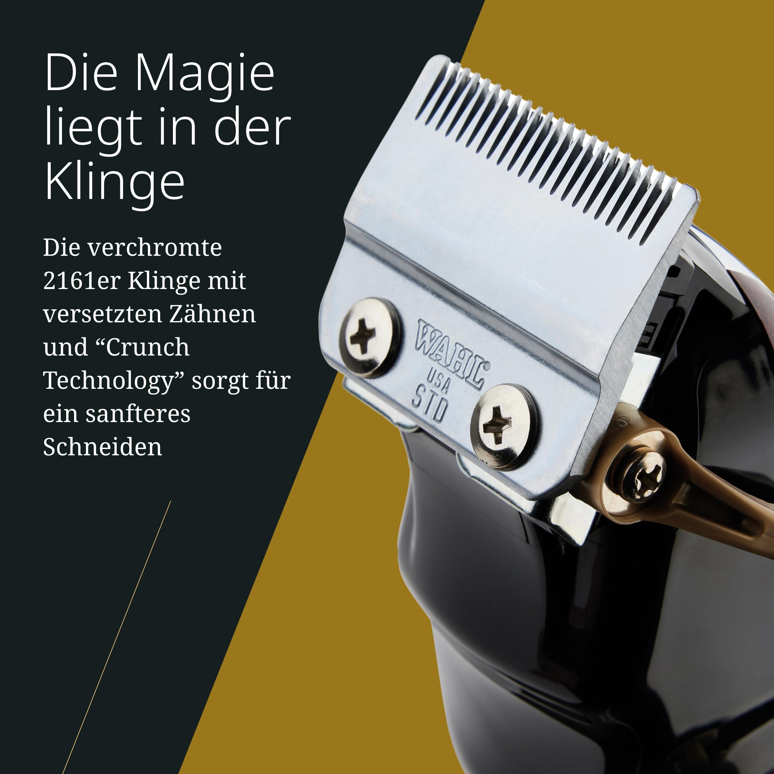 Wahl Cordless Magic Clip Haarschneidemaschine für Blending Rot