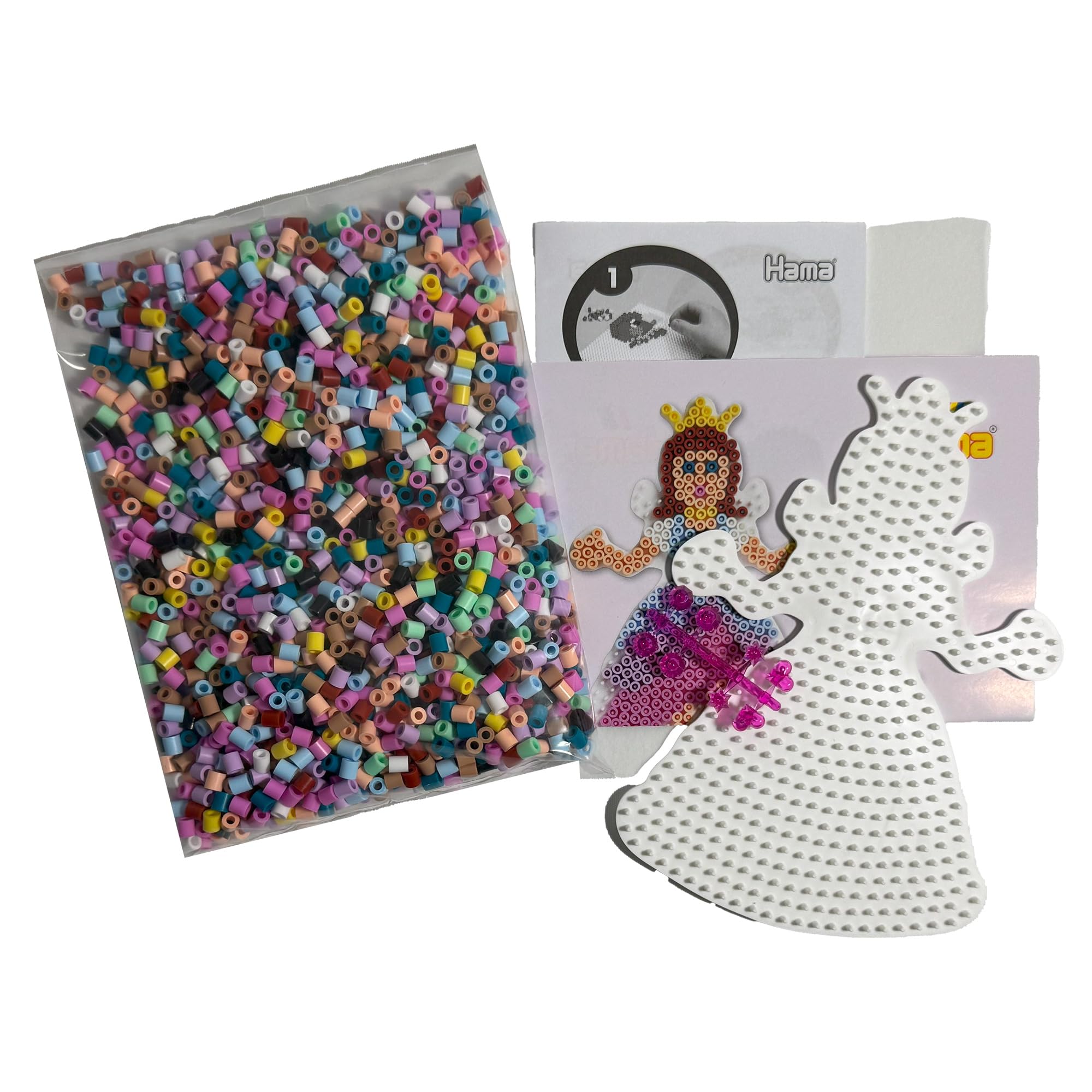 Hama Hanging Box - Princess and Mermaid, Pink Purple Blue and Green, klein - Image 4