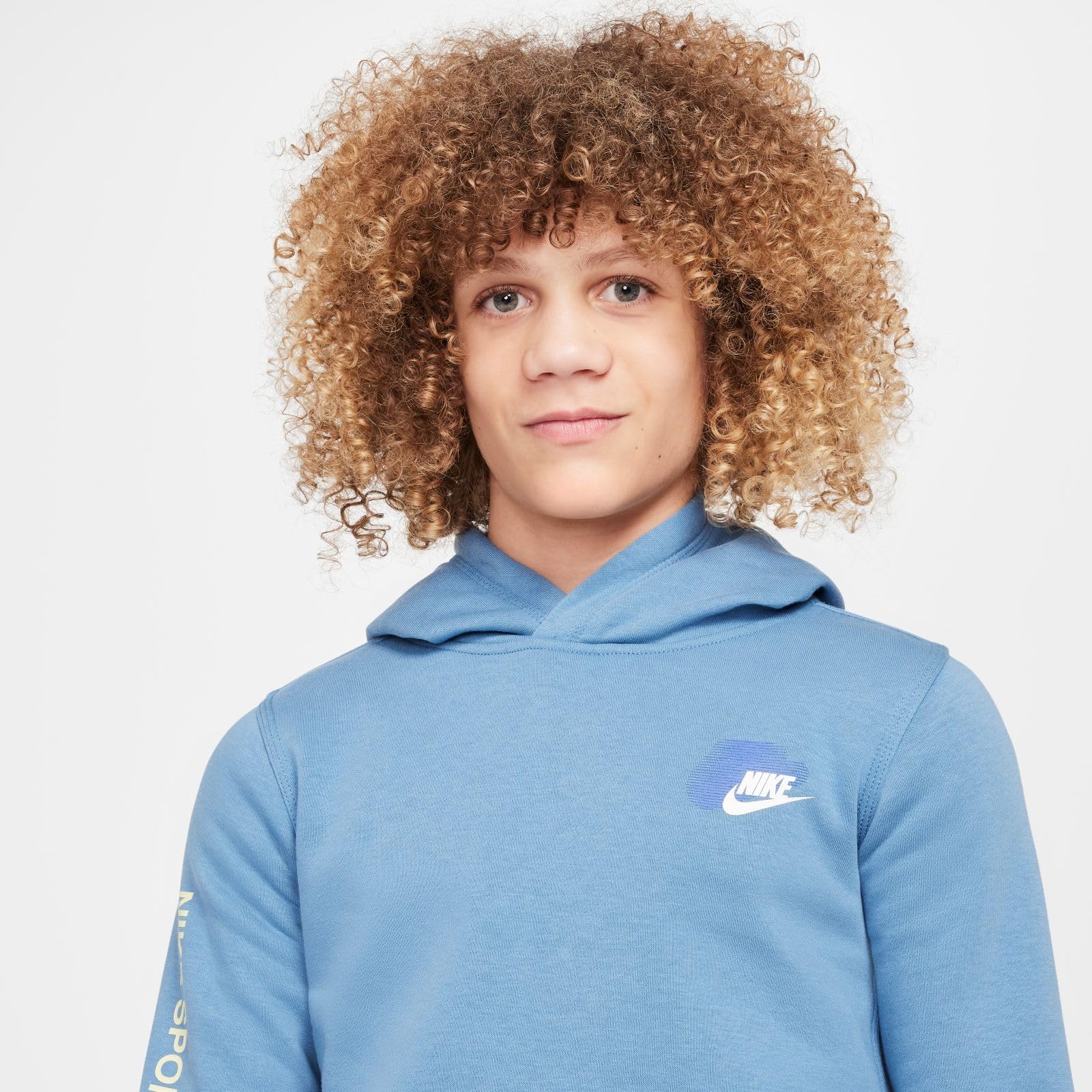 Nike B NSW Si FLC Po Hoodie Bb2 Top Bambini e Ragazzi