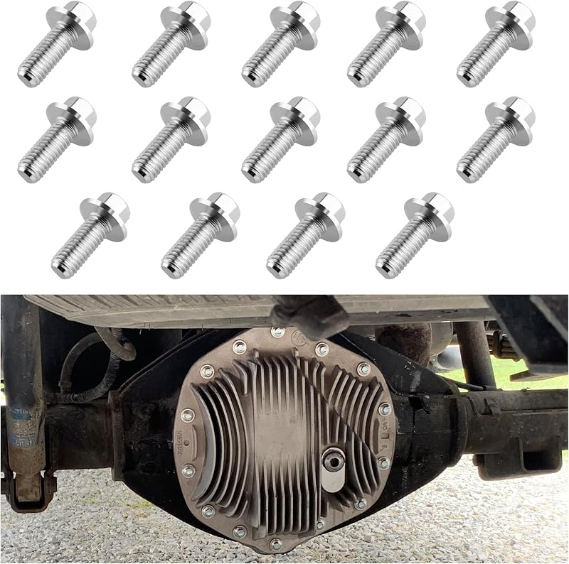 Parafusos da tampa do diferencial traseiro KIFIDAN M8 x 1,25 x 20 mm – 14 unidades