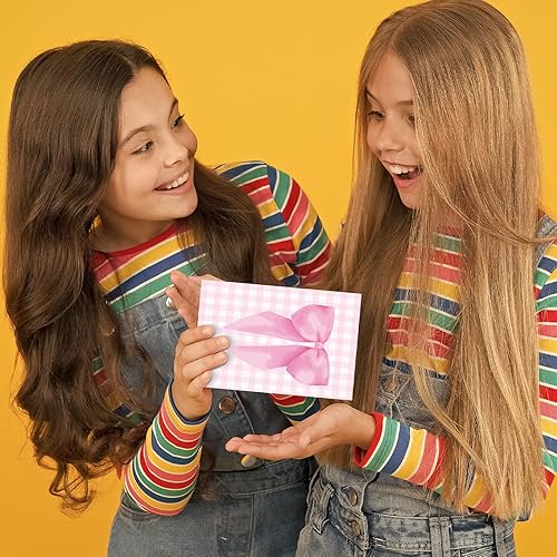 Vista 20 de 72 tarjetas de agradecimiento para niños rellenan las notas de agradecimiento en blanco con sobres, tarjetas de agradecimiento coloridas para fiesta