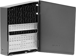 Jobber Drill Set, 60 PC, Wire, HSS, 118 Deg