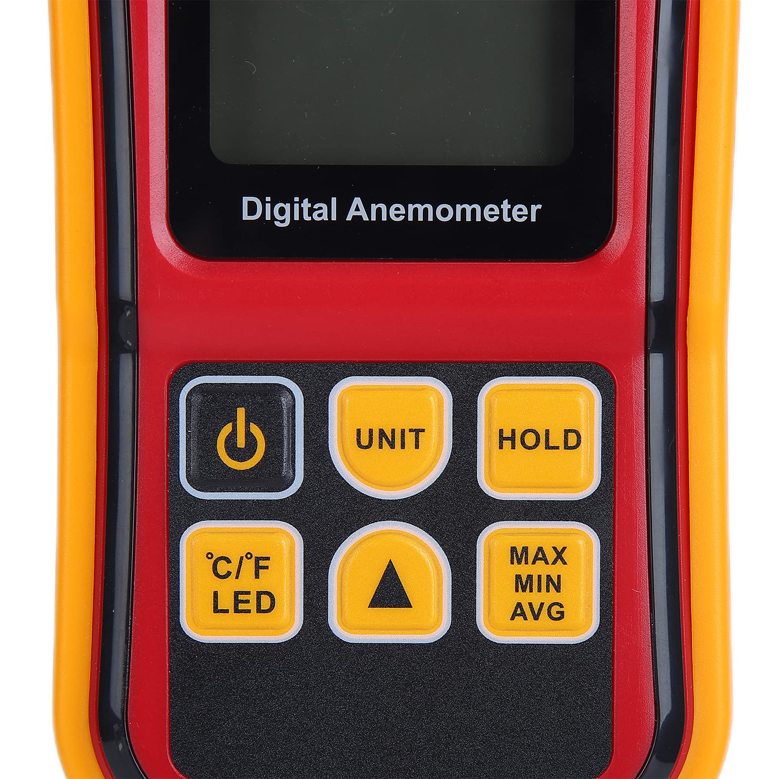 8901 Anémomètre Portable, Anémomètre à Main, Anémomètre de Vitesse Diamètre de Roue de Vent de 6 Cm,