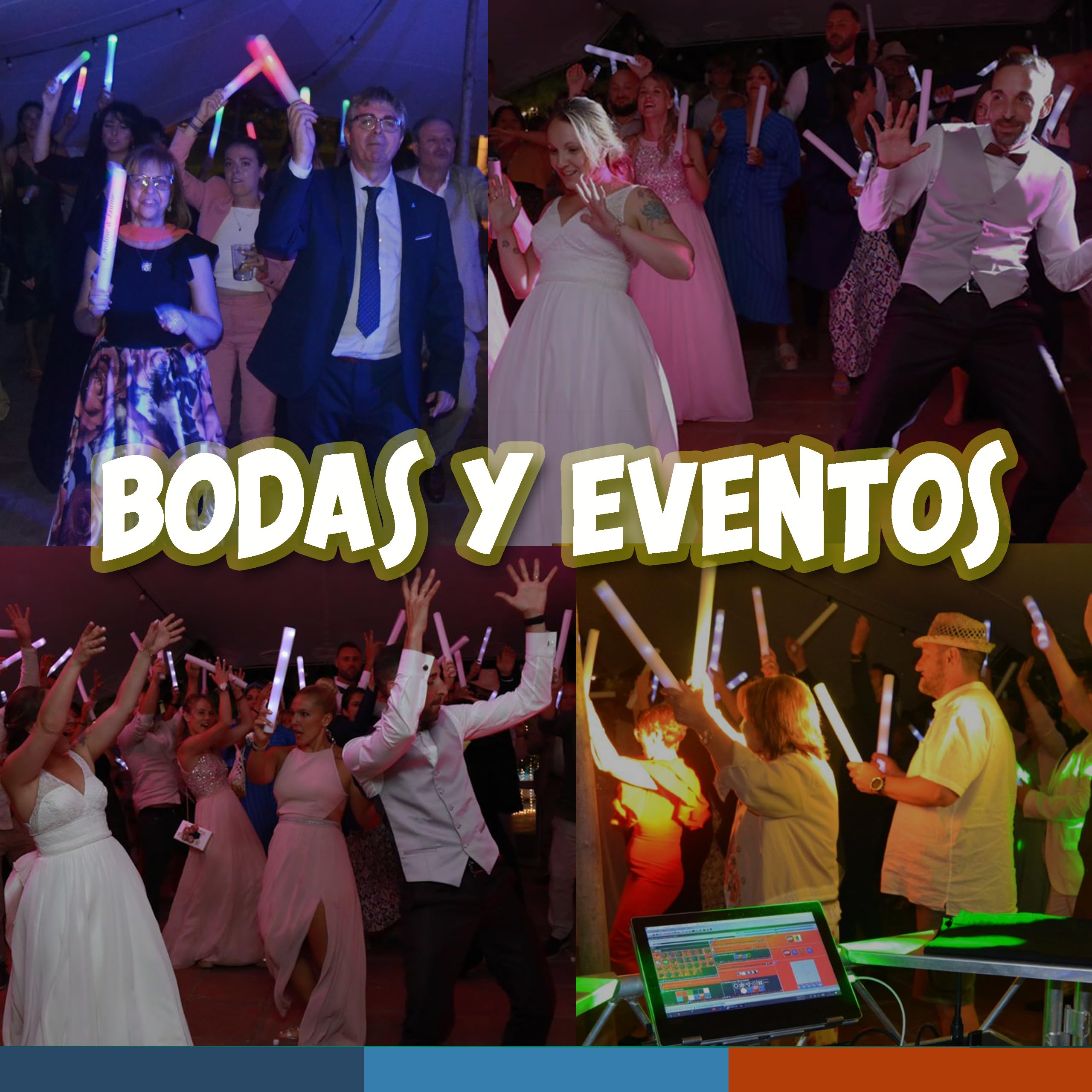 Palos Luminosos para Fiestas | 30 Piezas | 48cm | Palos LED Multicolor | Palos Luminosos LED | Palos de Luz para Boda | Barras Luminosas para Fiestas y Eventos (30 UDS + 100 NEONES)