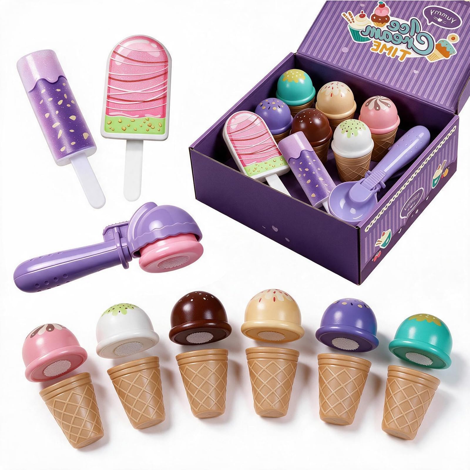 Photo 1 of FENYAN Ice Cream Playset for Toddlers