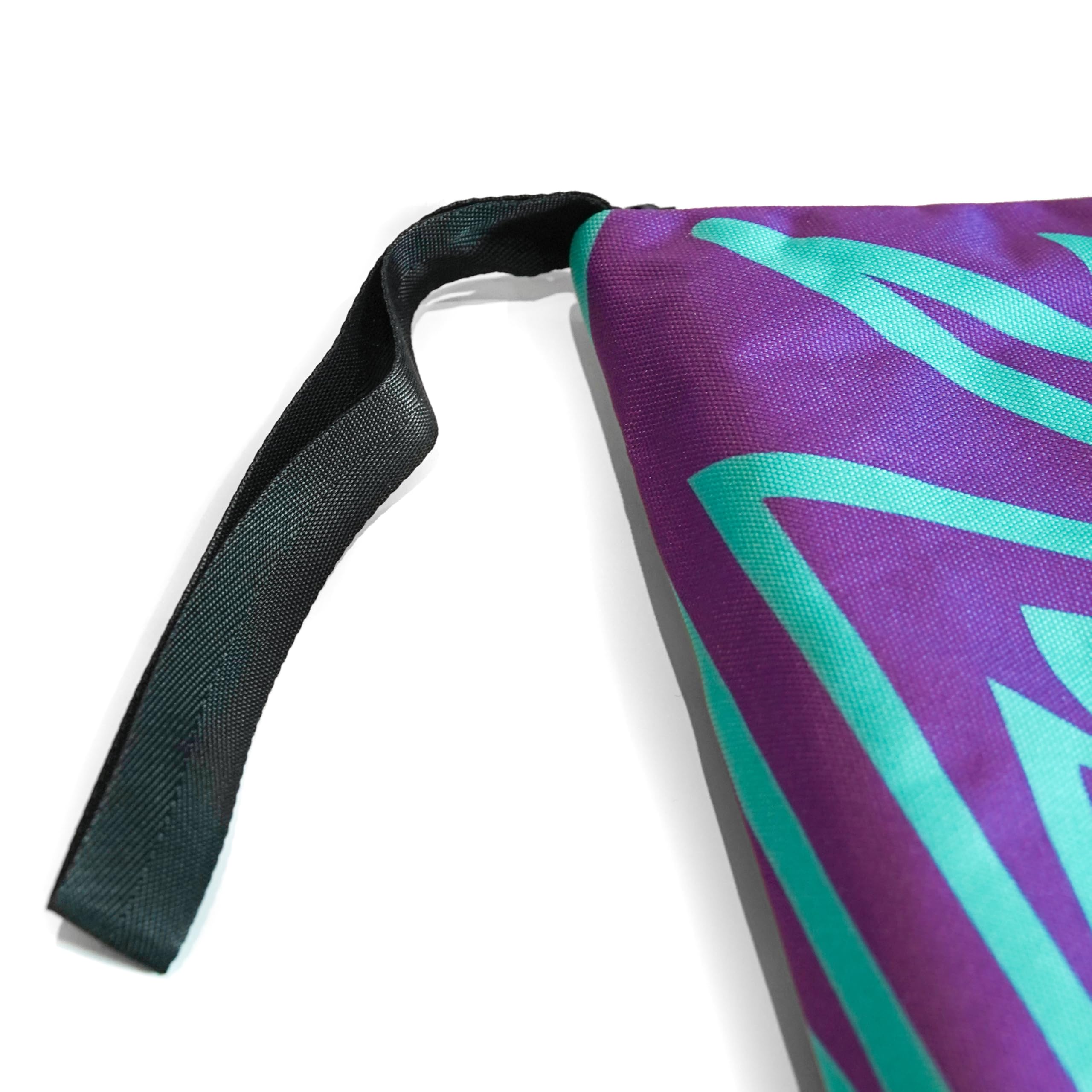 Psychi Rock Climbing Guidebook Case Cover Pouch for Bouldering Mountaineering Walking Guides Maps Books (Purple/Teal) - Image 4