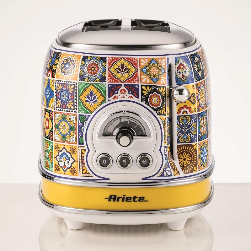 Ariete Toaster 155 Positano 2 szeletes kenyérpirító 6 fokozat automata kidobás