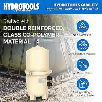 AYK　EXL480 Amazon.com : SWIMLINE HYDROTOOLS Above-Ground Pool Cartridge