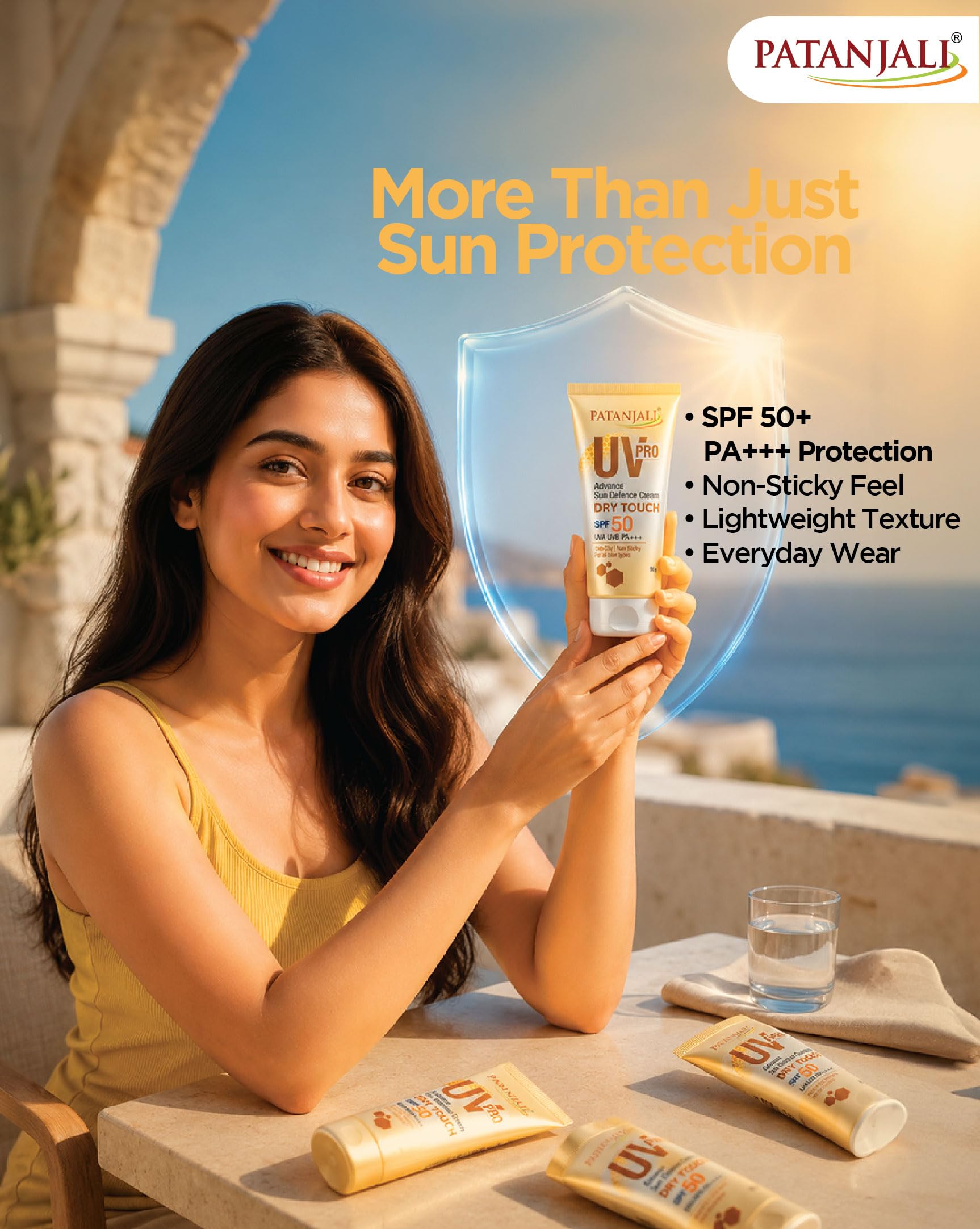 Patanjali UV Pro Sunscreen SPF 50 - Dry Touch -2