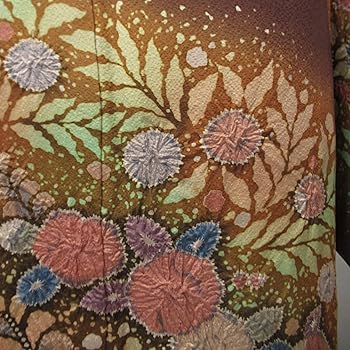 ボルドーカラーの辻ヶ花の訪問着 着物 価値 レディース | ai-itoman.or.jp