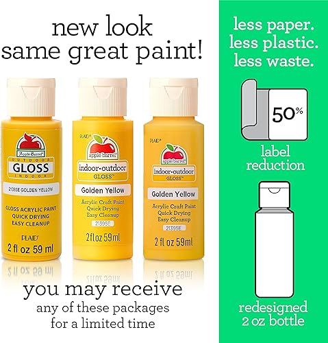 Miniatura 2 de Apple Barrel Pintura acrílica brillante en varios colores (2 onzas), 20364 azul claro (paquete de 24)