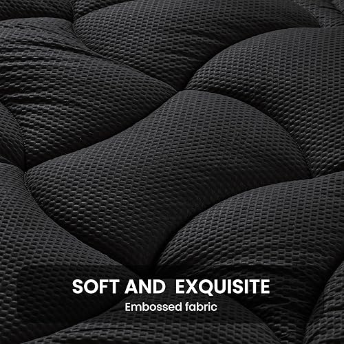 Miniatura 4 de SLEEP ZONE Cubrecolchón refrescante de tamaño matrimonial para cama doble, funda de colchón fresca con zona de primera calidad, protector de colchón