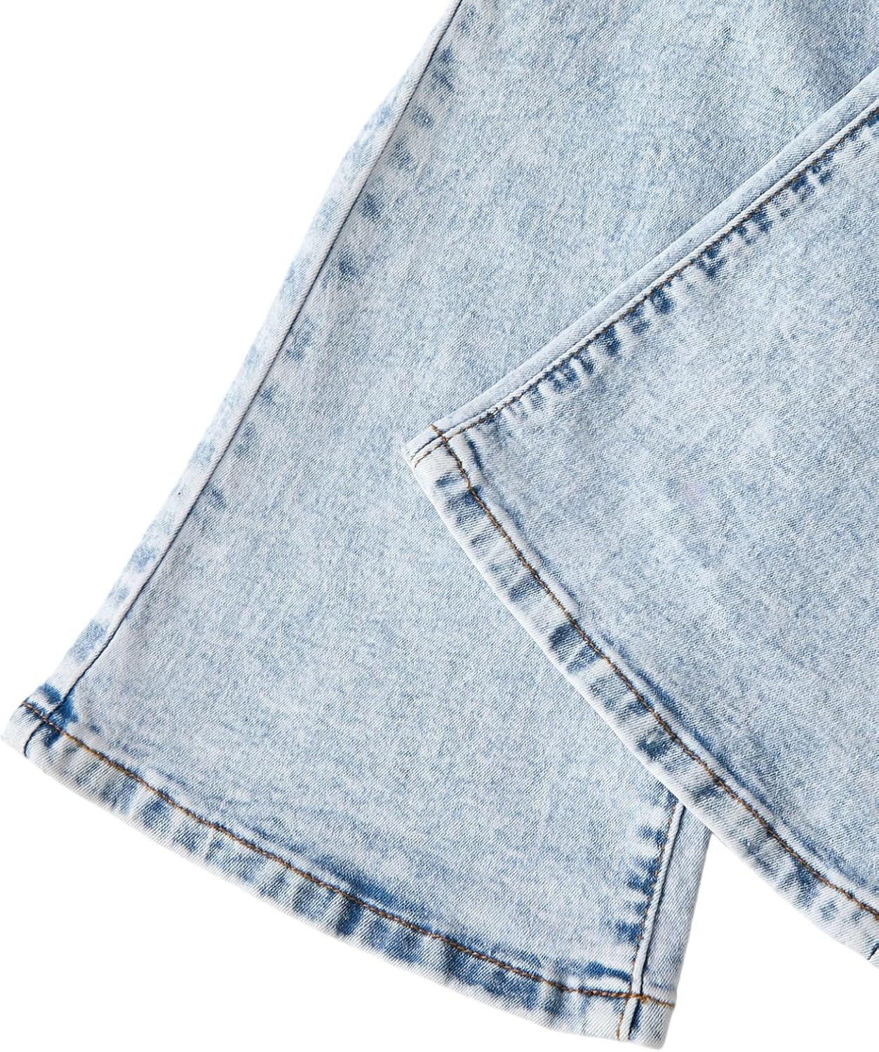 Civpe Girls Bootcut Jeans Soft Stretch Denim Flare Pants for Girls 7–14 High Waist Comfy Everyday School Wear - Image 3