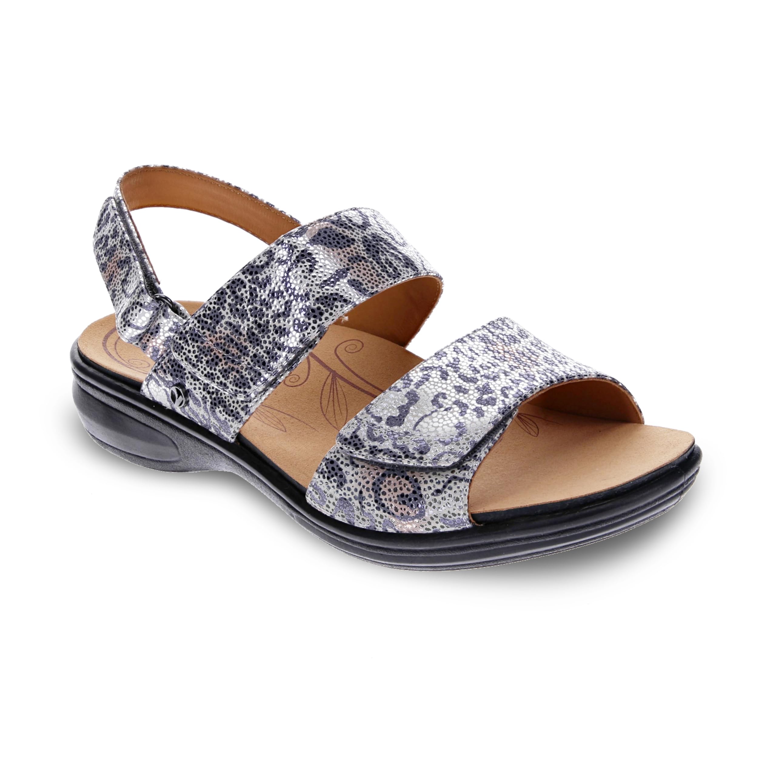 Revere Como Womens Sandals with Back Strap - Premium Leather Adjustable Fit Orthotic-Friendly Shock-Absorbing - Stylish Comfortable for