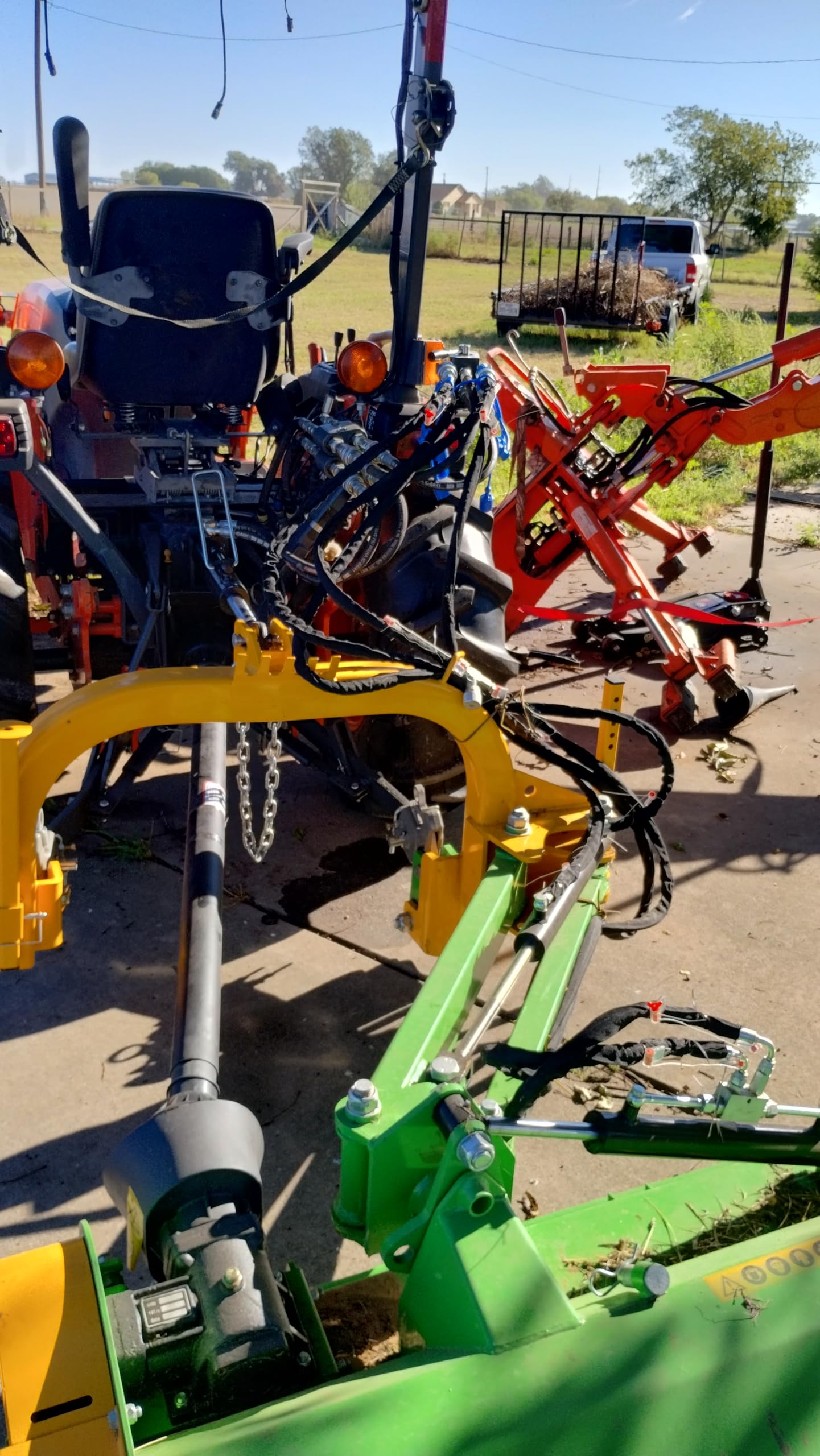 DISTRIBUTORE AUSILIARIO Valvola deviatrice a 6 porte Tractor Remote Manuale, 2 in 4 porte
