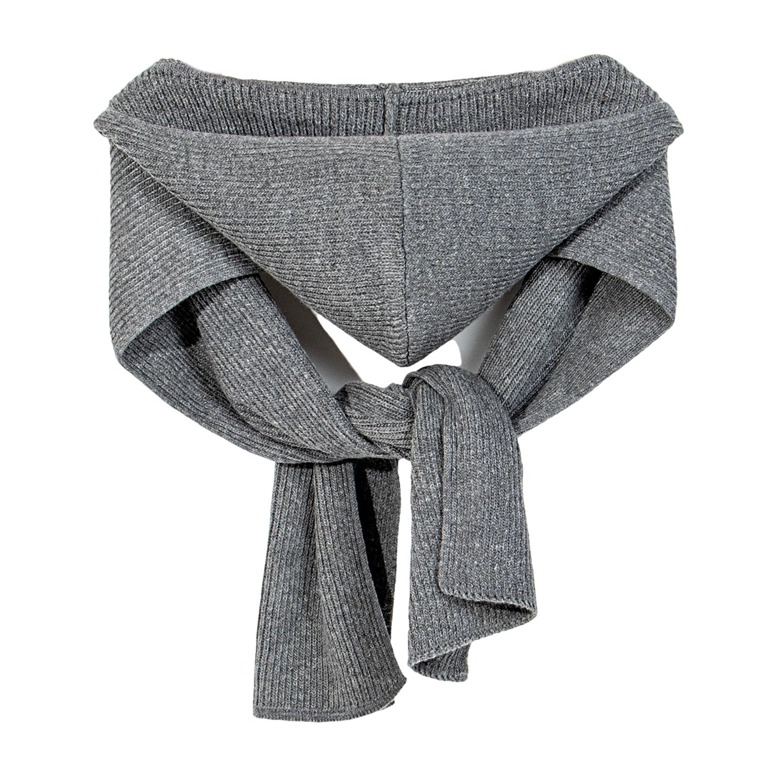 Warm Knitted Scarf Hat Winter Warm Hooded Shawl Fashion Accessories Neckwear For Office Women Girl Daily Shoulder Wrap