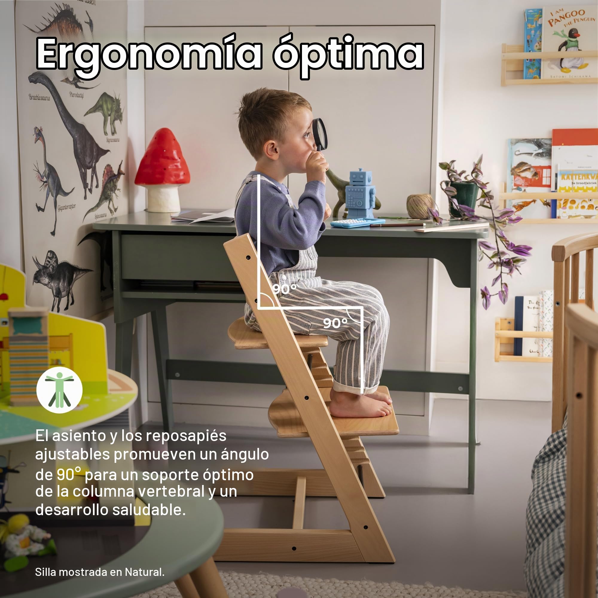 Stokke - Trona Evolutiva Stokke ® Tripp Trapp Serene Pink Rosa