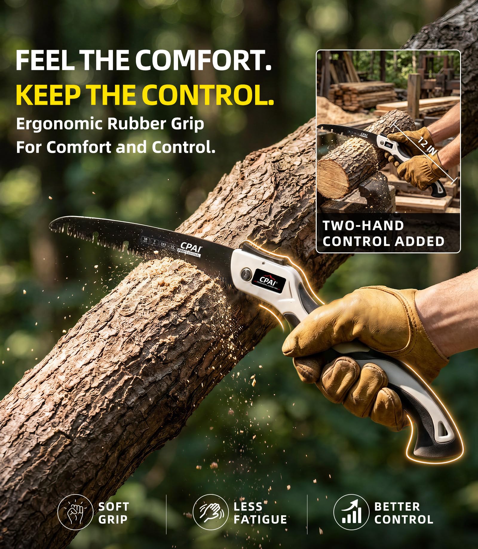 Folding Saw - 10 Inch, Durable & Portable -7 Folding Saw - 10 Inch, Durable & Portable -7