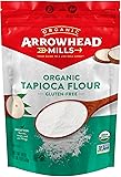 Arrowhead Mills Organic Tapioca Flour, Gluten Free, 18 Ounce Bag (Pack of 6) Organic Tapioca Flour 18 Ounce (Pack of 6)
