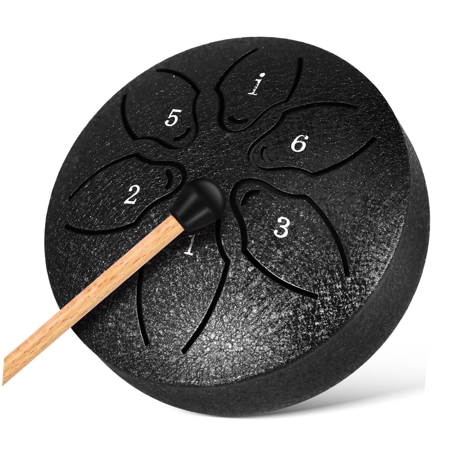 Yardwe Ethereal Tongue Drum with Notes for Outdoor Garden Use for Adults for Music Therapy Yoga and Relaxation Includes Music Book and Mallets