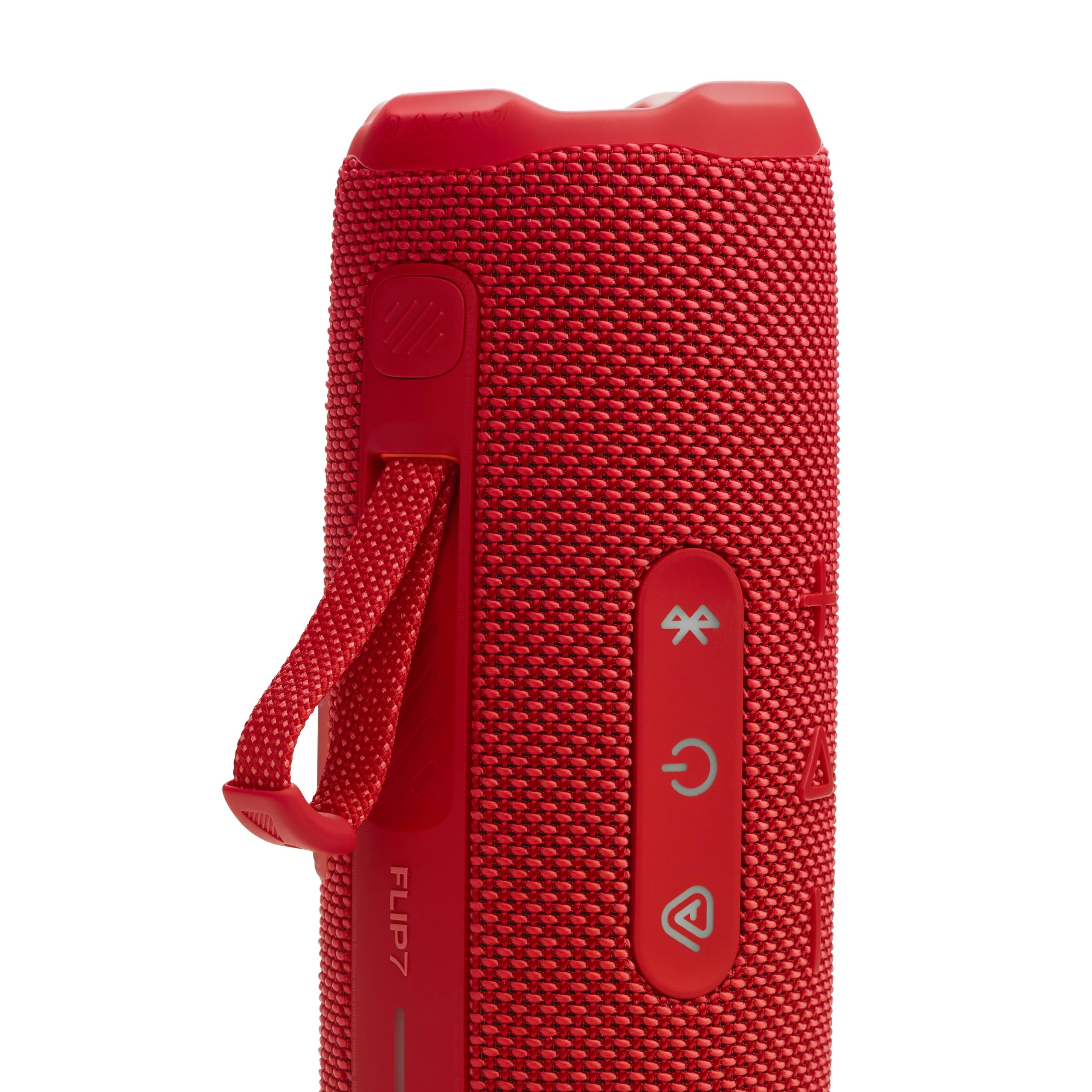 JBL Flip 7 - Portable Waterproof and Drop-Proof Speaker, Bold Pro Sound with AI Sound Boost, 16Hrs of Playtime, and PushLock System with Interchangeable Accessories (Red)