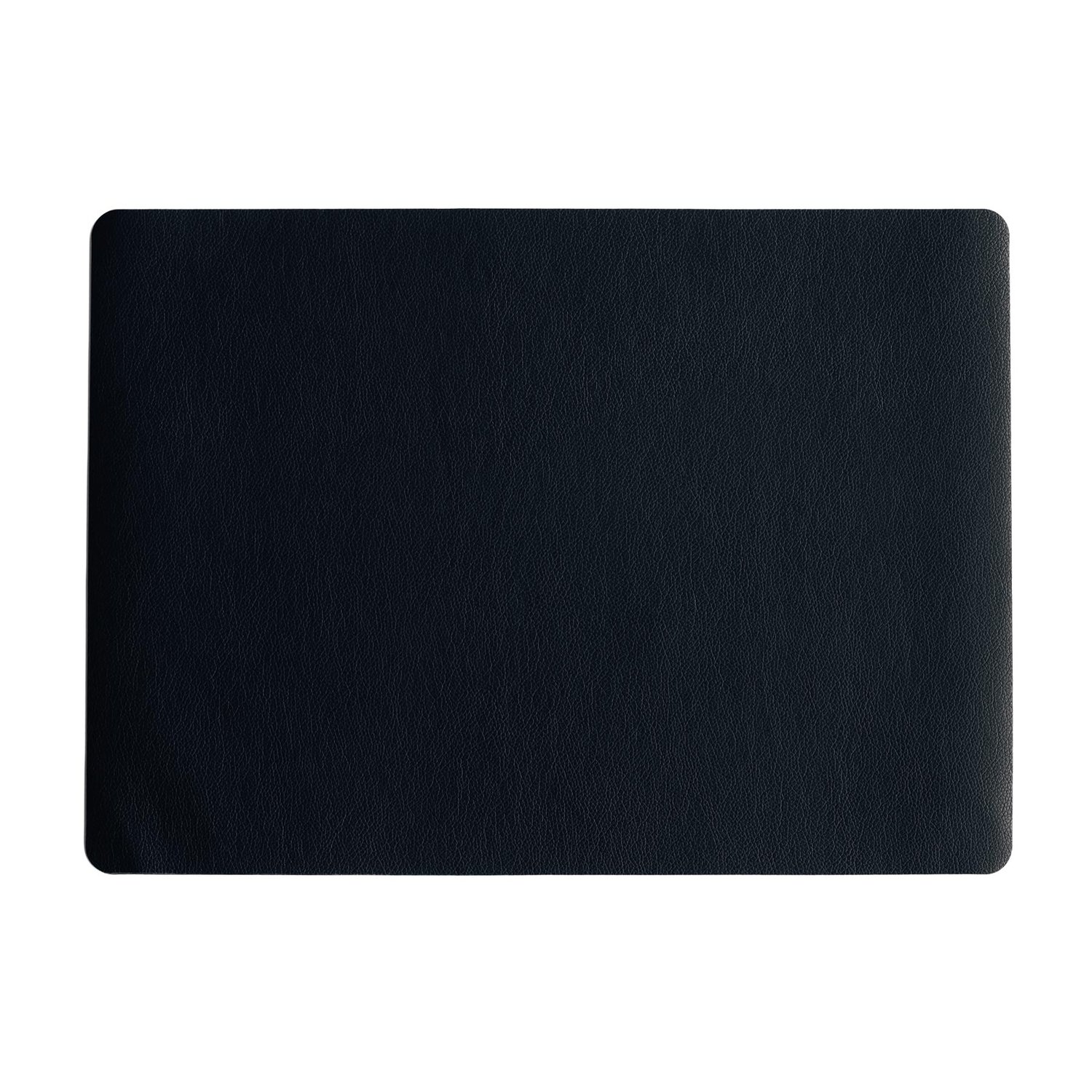 ASA Selection 7805420 Lot de 6 sets de table aspect cuir Polychlorure Noir 46 x 33 cm