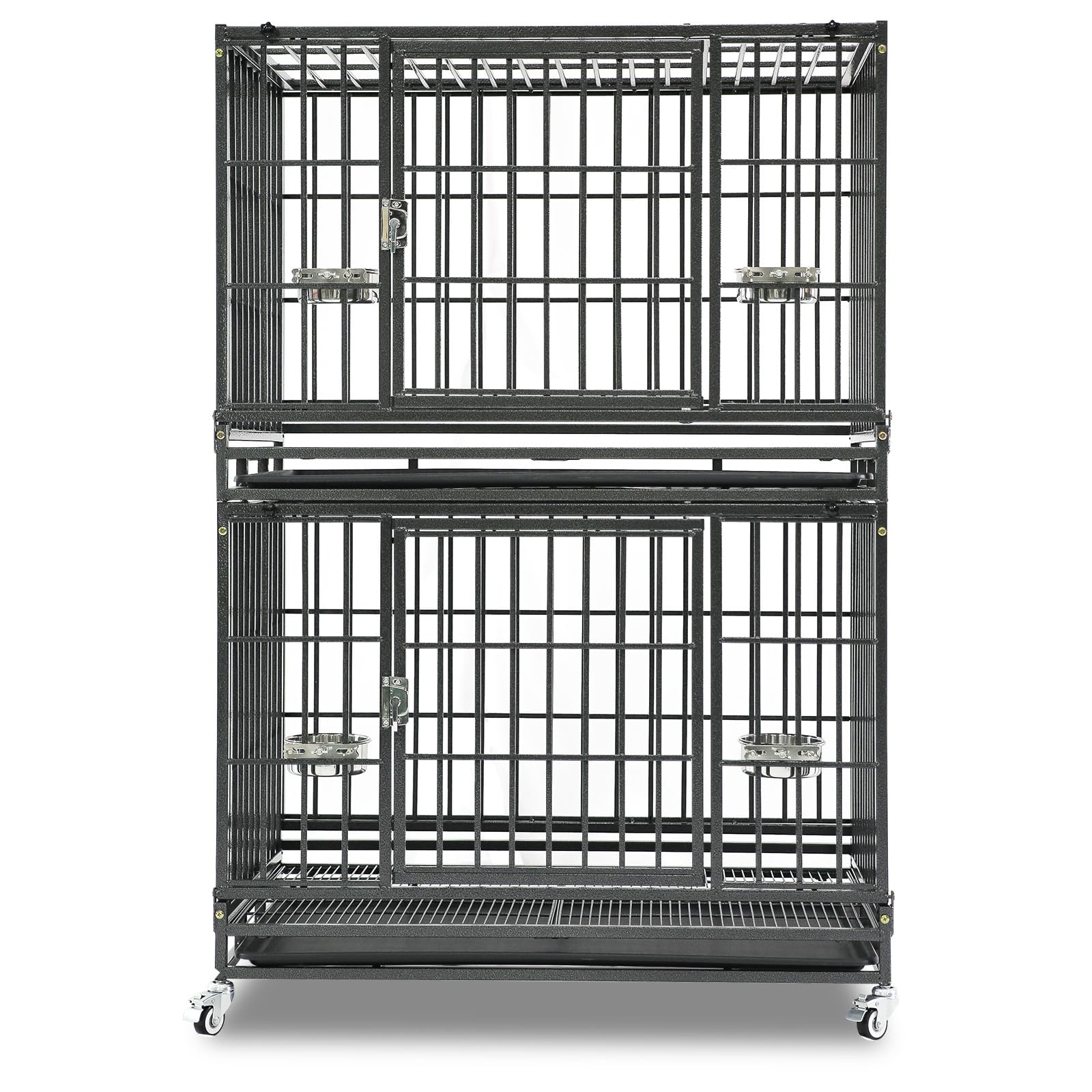 ケージ NEIGHBORHOOD CI HARD CRATE Amazon.com : Homey Pet 37 inch Stackable Heavy Duty Dog