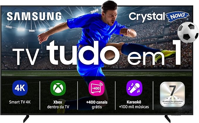 Samsung Smart TV 65″ Crystal UHD 4K U8100F 2025 Samsung Smart TV 65″ Crystal UHD 4K U8100F 2025