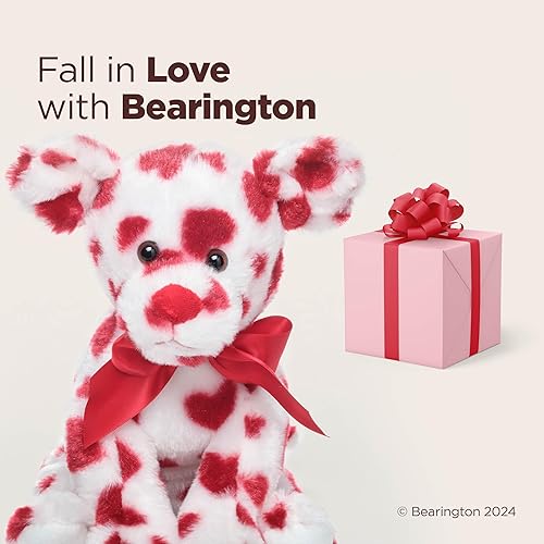 Miniatura 5 de Bearington, Puppy Love - Animal de peluche para el día de San Valentín, cachorro de peluche 14 pulgadas, perro de peluche de San Valentín