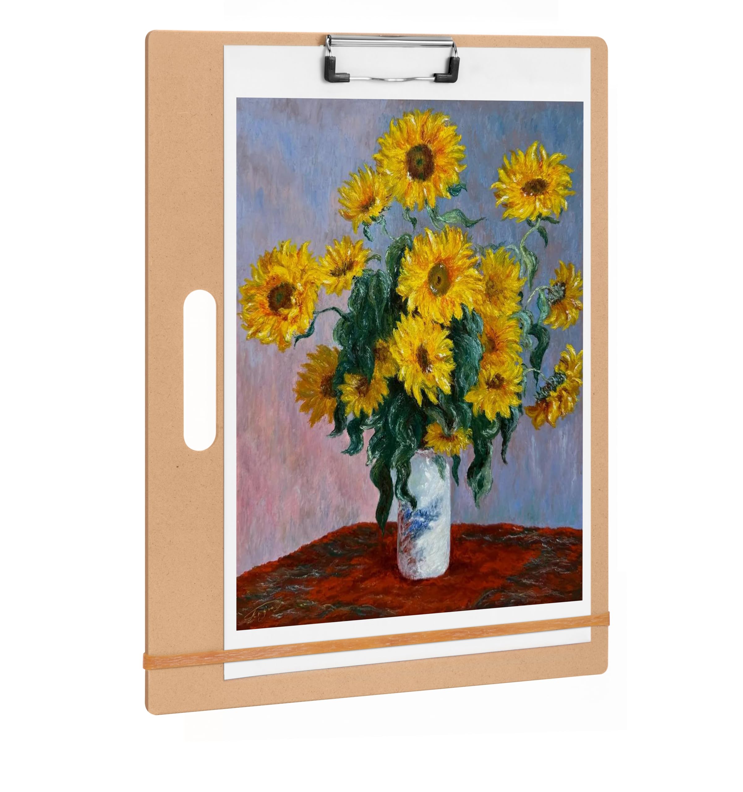 Photo 1 of TX liteart Drawing Board - 14" x 17.8" Sketch Board with Handle for Drafting Art - Portable Clipboard for Class or Studio Fit in Artists Tote