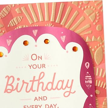Hallmark Mahogany Birthday Card for Daughter (I Celebrate You)