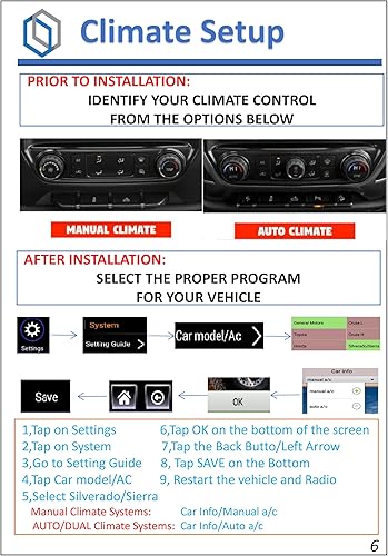 Miniatura 4 de LINKSWELL GEN IV - Unidad principal de repuesto para radio Android compatible con Silverado y Sierra 2014 a 2019 Car Stereo de 4 GB  64 GB de