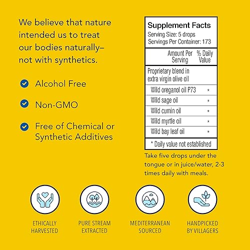 Miniatura 4 de NORTH AMERICAN HERB & SPICE Fung-E-Clenz - 1 onza líquida - Apoyo inmunológico, cabello saludable, piel y uñas - Contiene aceites de orégano,