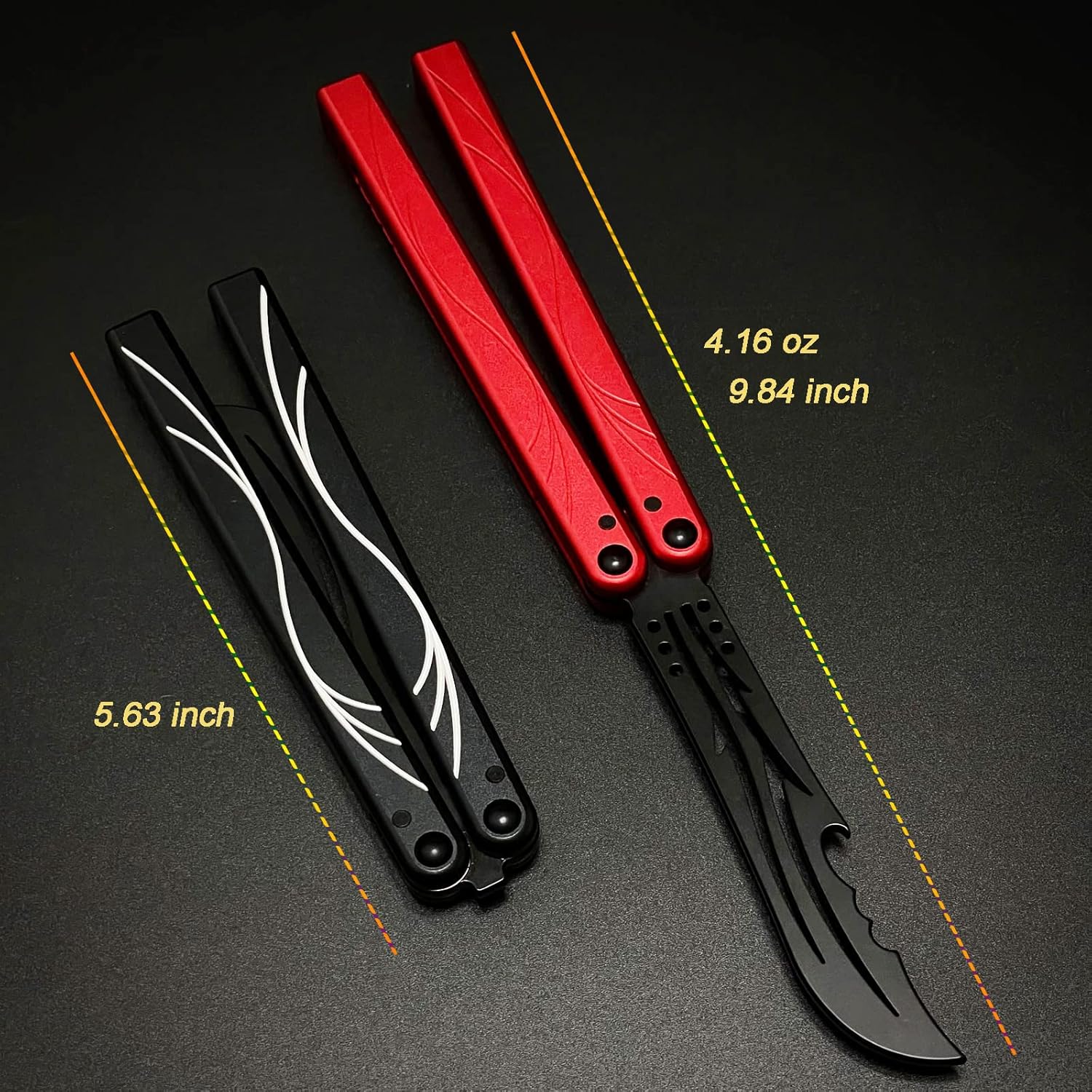 OWNALL Addax Flippers Bushings System, No Play No Tap, High-Grade Aluminum Integral Channel Handle, Amazing Bottle Opener（Red） : Industrial & Scientific