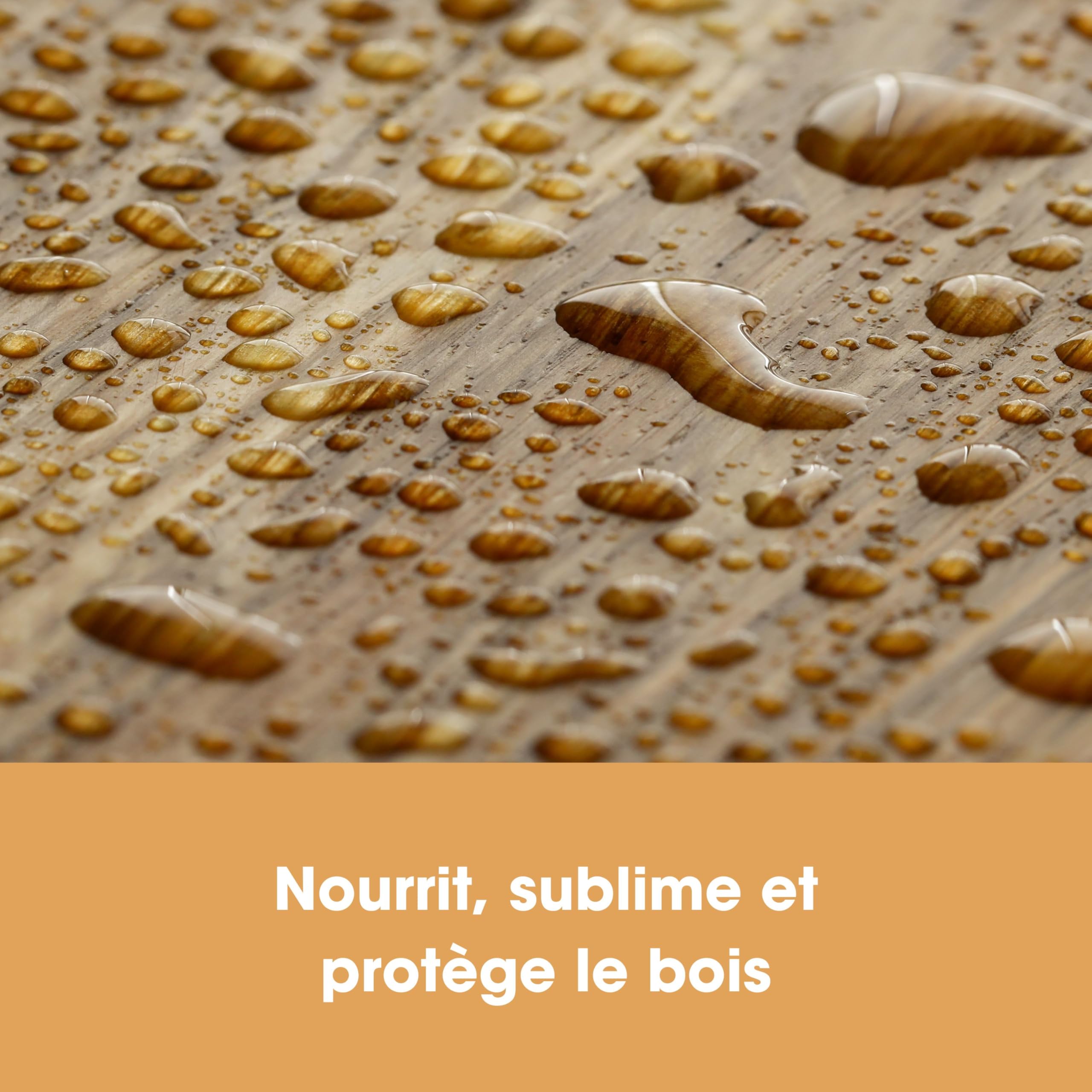 Cire Bois & Polish Furniture Clinic À l’Huile Essentielle d’Orange – Cire d’Abeille pour Bois Fini et Non Fini 250 ml
