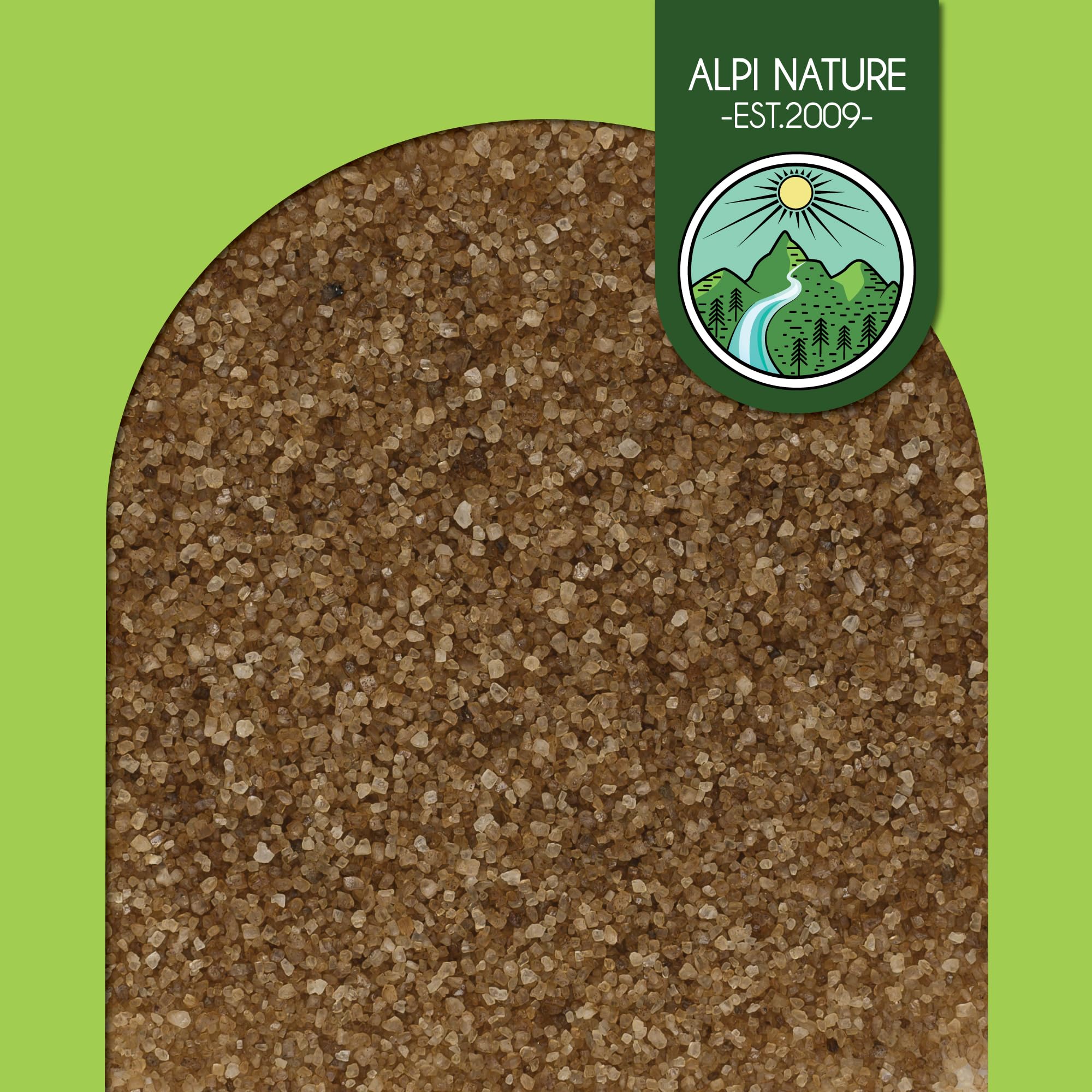Alpi Nature Duńska Wędzona Sól w Granulkach 1–3 mm 200g, Granulowana Sól Morska Wędzona na Zimno Drewnem Bukowym
