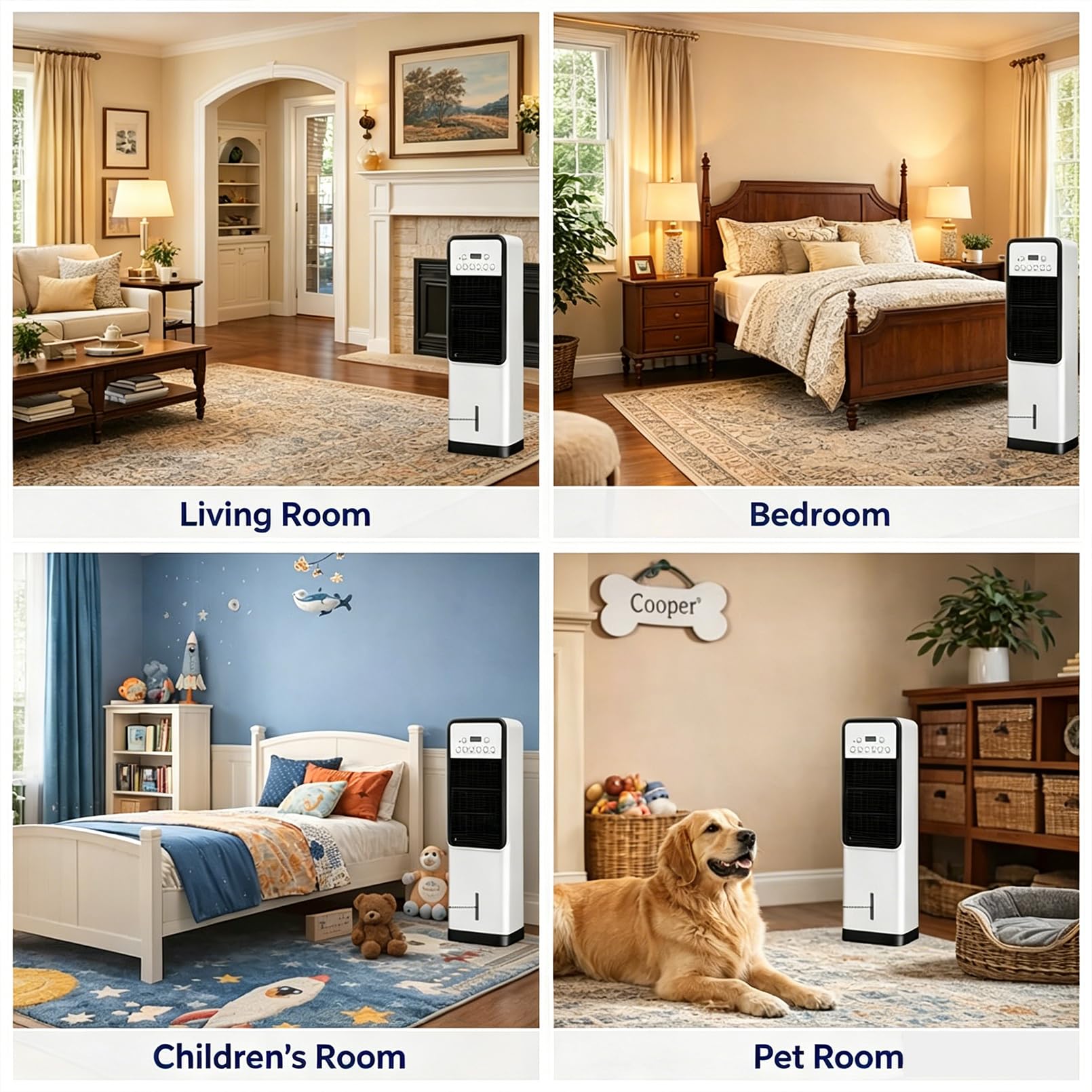 Climatiseur Portable 12000 BTU Avec Chauffage, Unité AC 4-en-1 Refroidissement Et Chauffage, Déshumidificateur Et Ventilateur – Télécommande, Minuterie 8H, Pour Chambre, Bureau, Camping-car, Garage