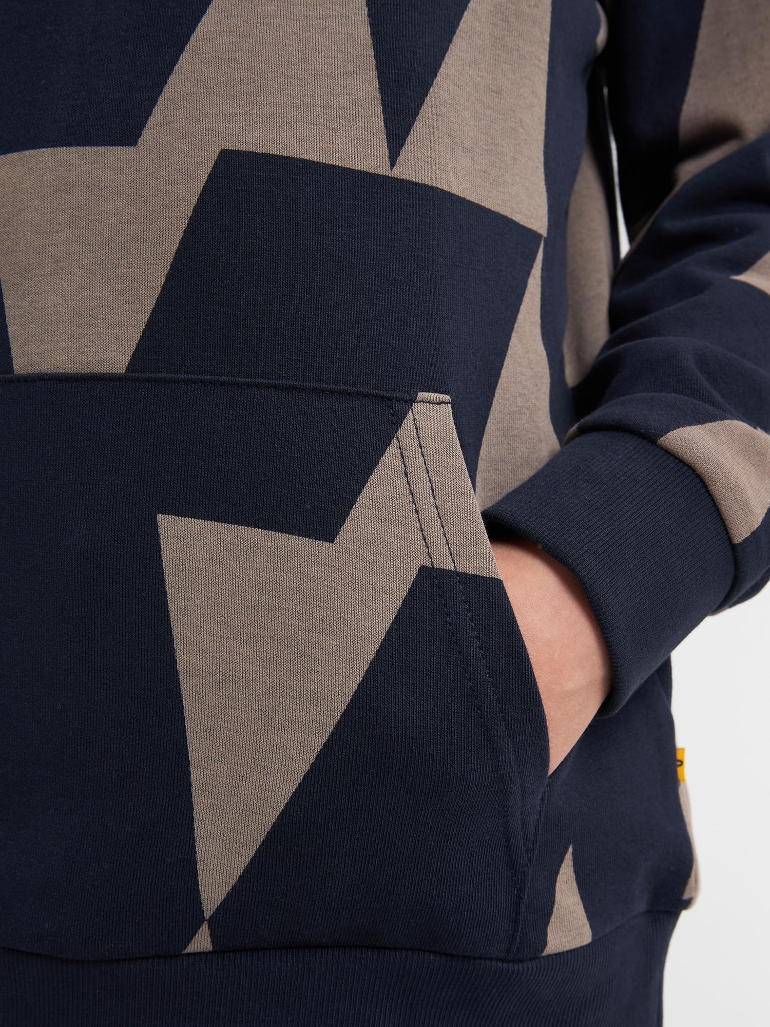 Petrol Industries - Geometrische Hoodie Lassen