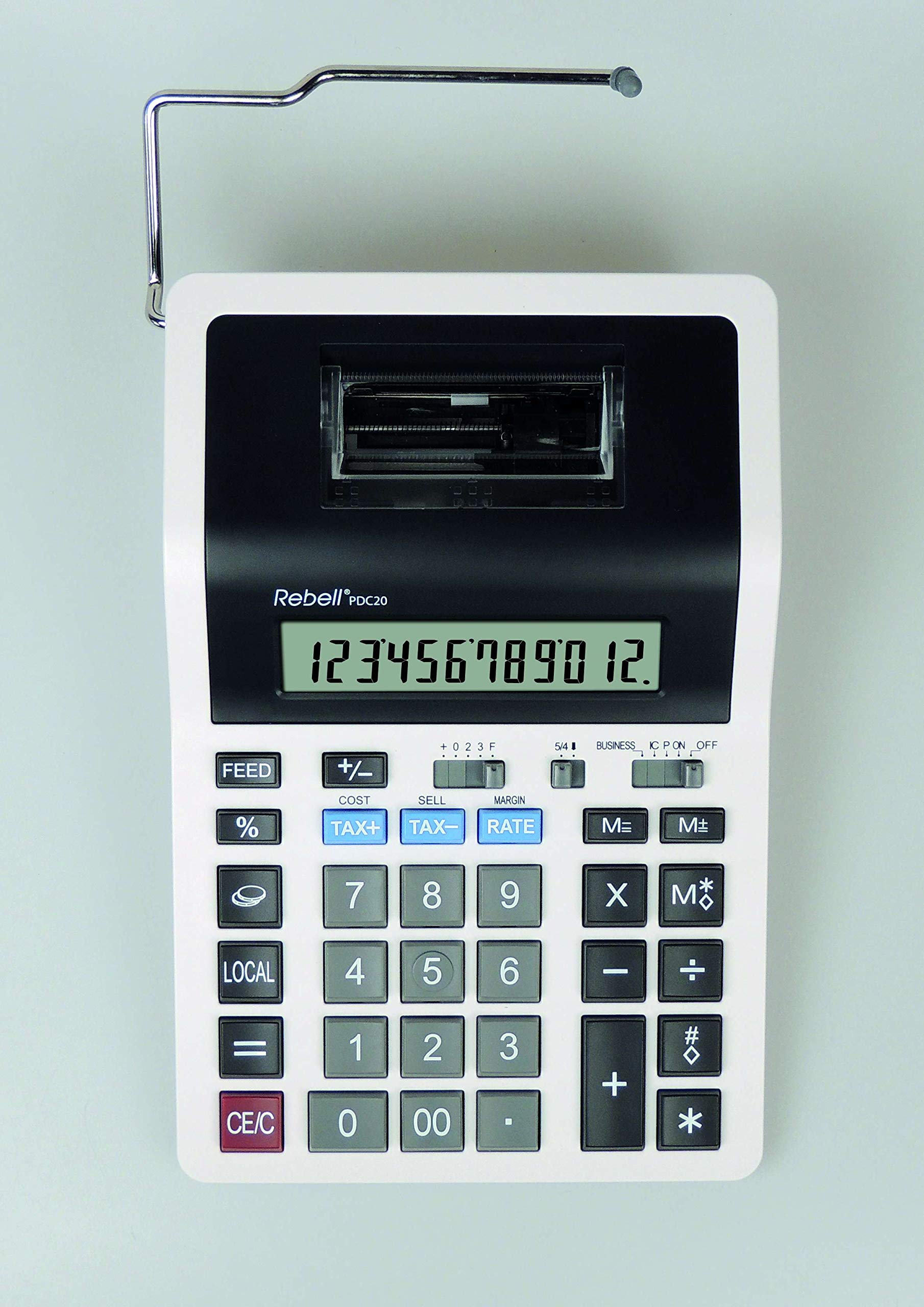 REBELL PDC20 WB Pression Calculatrice Blanc