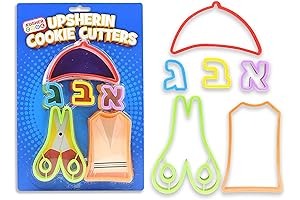 Upsherinish Cookie Cutters - 6-Piece Set for Jewish Boys