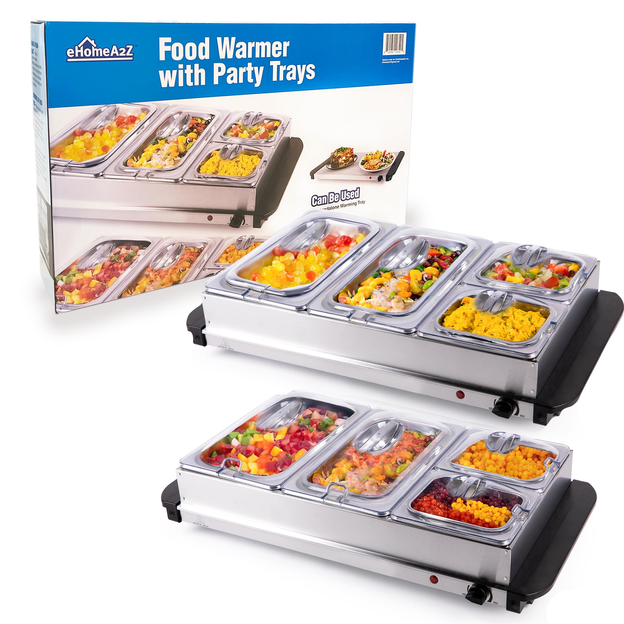 Buy EHOMEA2Z Electric Food Warmers for Parties,Buffet Servers and