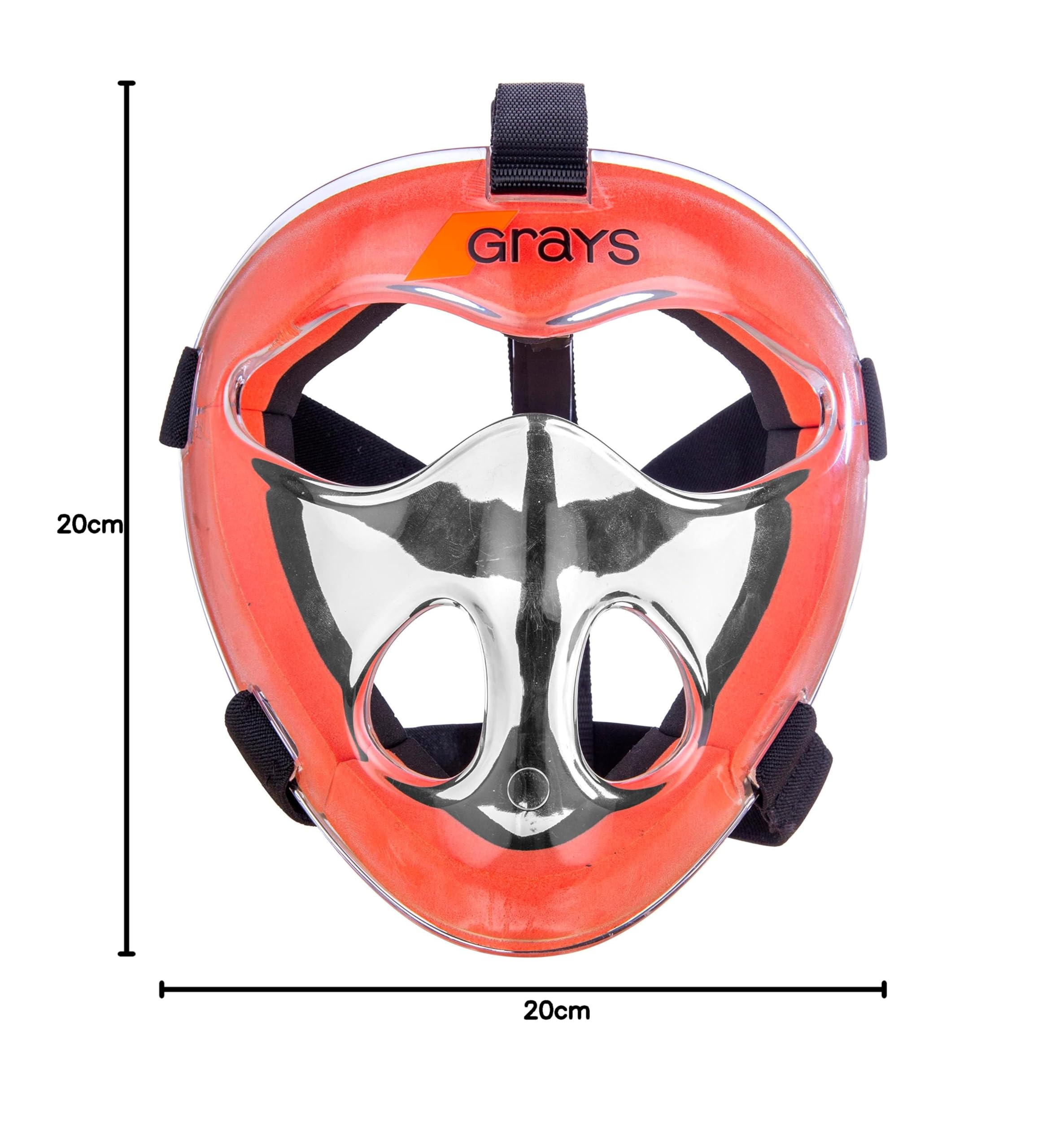 Grays Facemask Mascara de Hockey, Juventud Unisex, Naranja, Junior