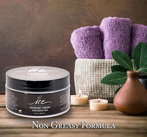 Miniatura 3 de Hydrating Massage Cream for Couples (Egyptian Amber) Shea Butter, Aloe Vera, Non Greasy Moisturizer, Rejuvinates Dry Skin, Full Body Soothing